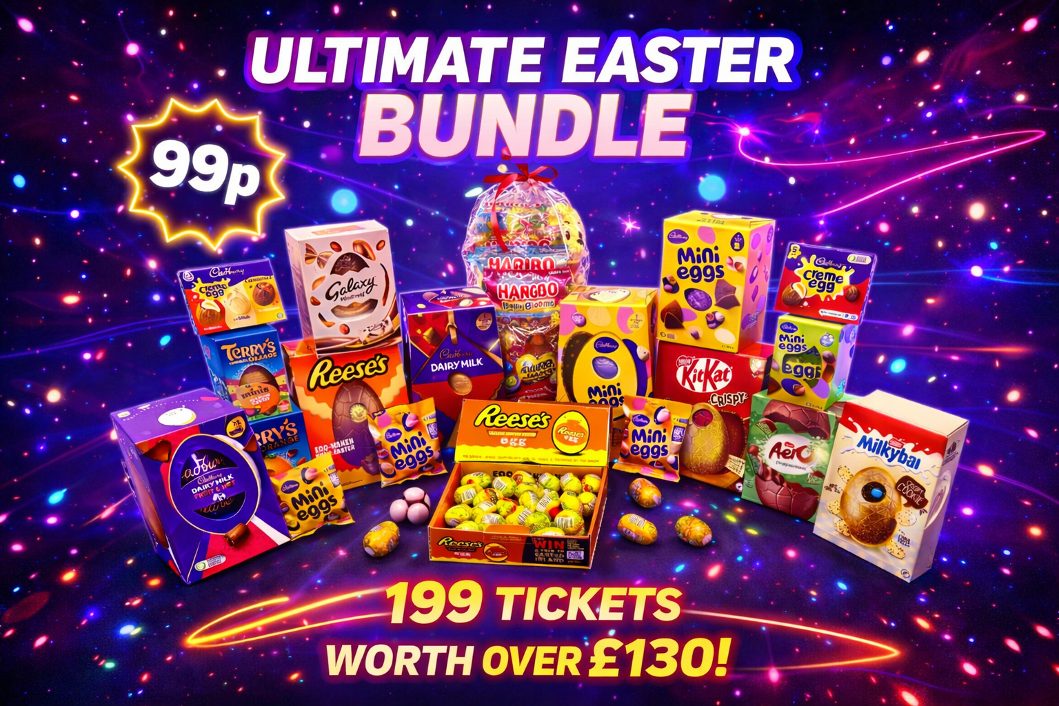 👉 🐣 Win This Easter Bundle 99p… Or Watch Someone Else Eat It 😭🍫