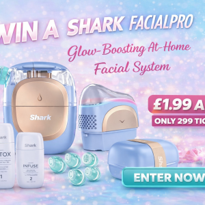 Glow Up for £1.99 ✨ Win the Shark FacialPro System | Only 299 Entries
