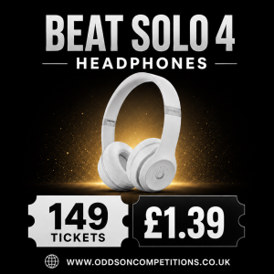 Win Beats Solo 4 Wireless Headphones - £1.39 - Only 149 Tickets