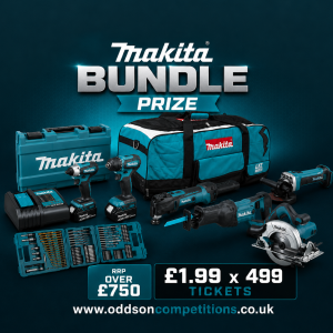Makita Power Tool Bundle Worth Over £750 - £1.99