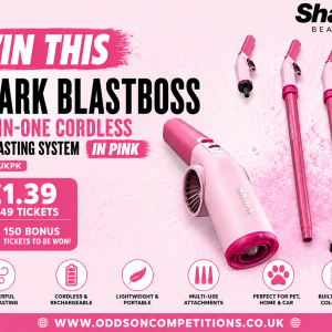 Shark BlastBoss Cordless Air Blasting System – Pink Edition - £1.39